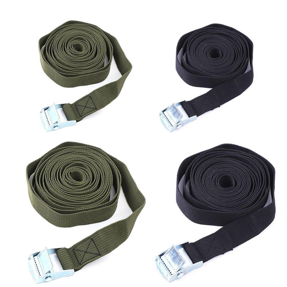 

4 шт. велосипед прочный нейлоновый грузовой трос для кемпинга дорожная сумка галстук багажный ремень с пряжкой привязной ремень