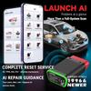 LAUNCH AIOBD Bluetooth OBD2 skaitytuvas, visų sistemų diagnostika, dirbtinis intelektas paprastai paaiškina gedimus, veikia su IOS ir Android