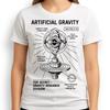 Artificial Gravity Graphic Tee,Fun Sci-Fi Shirt,Unisex Tee for Science Lovers#31 Unisex T-Shirt