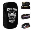 SP Elementary Cow Days Pencil Cases Souths Parks Pen Holder Bag for Student Large Storage School Supplies Zipper Pencilcases
