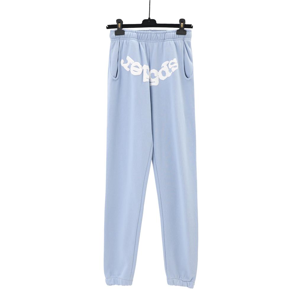 Marchio trendy americano Sp5der-555-555 felpa con stampa a stella set pantaloni produttori all'ingrosso uomo e donna