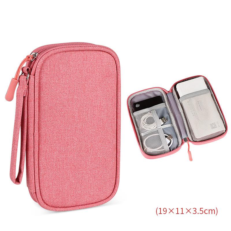 Multifunctional Mobile Phone Digital Accessories Storage Bag Mobile Phone Bag U Disk Charging Treasure Mobile Hard Disk Data Cable Storage Bag