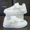 2024 Spring/Autumn Kids' White Shoes: Versatile Casual for Boys & Girls