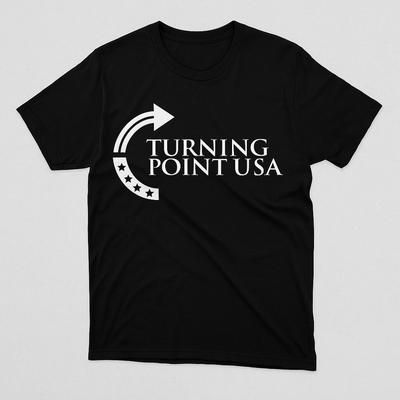 Charlie Kirk Turning Point T-Shirt Tee RIP
