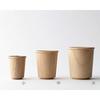 Taffeta Medium Square Cup, Rubberwood, TF-405R