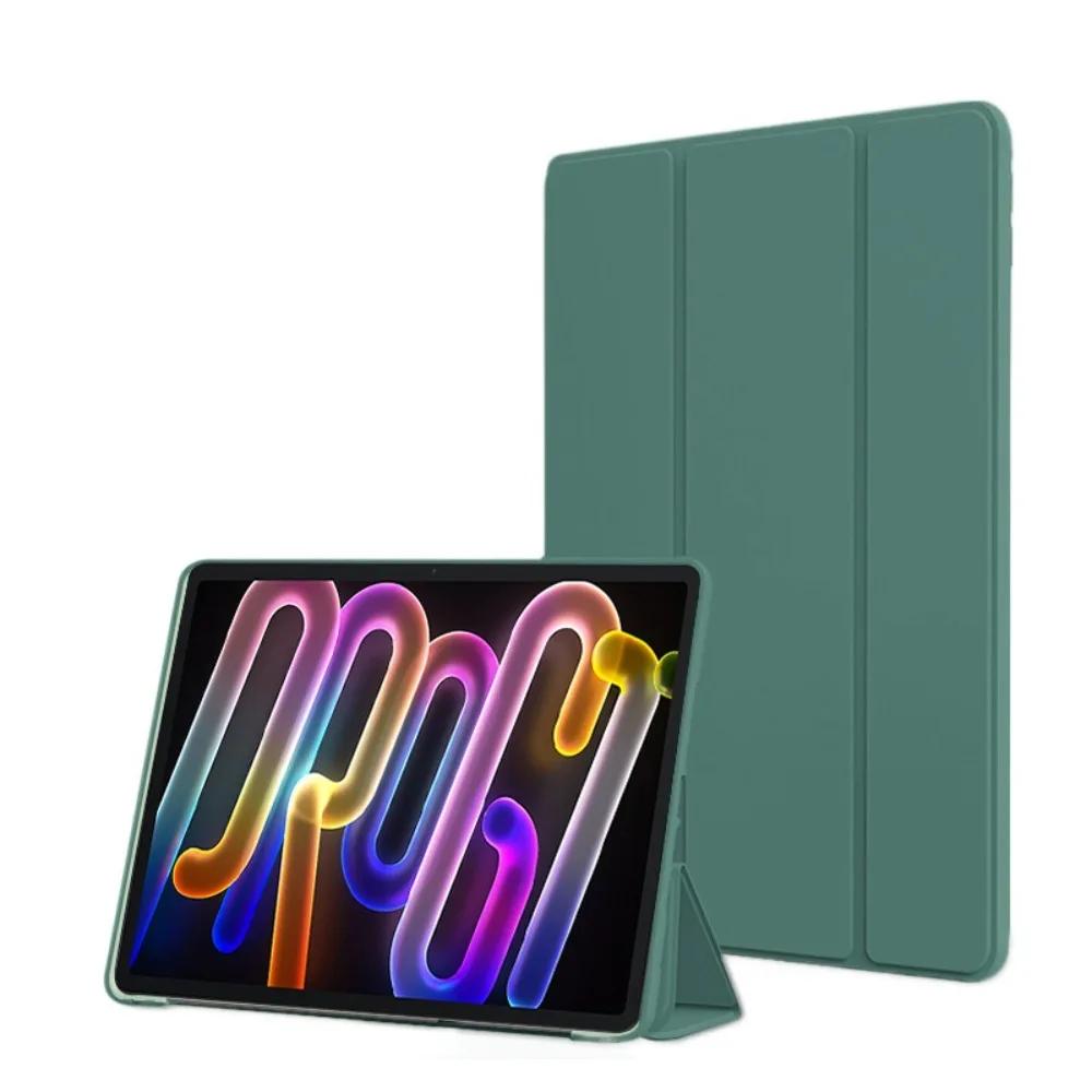 For New Auto Sleep/Wake 11.1" Tablet Flip Cover Tri-Folding Stand Soft Silicone Tablet Case for Lenovo Xiaoxin Pad Pro GT 2025