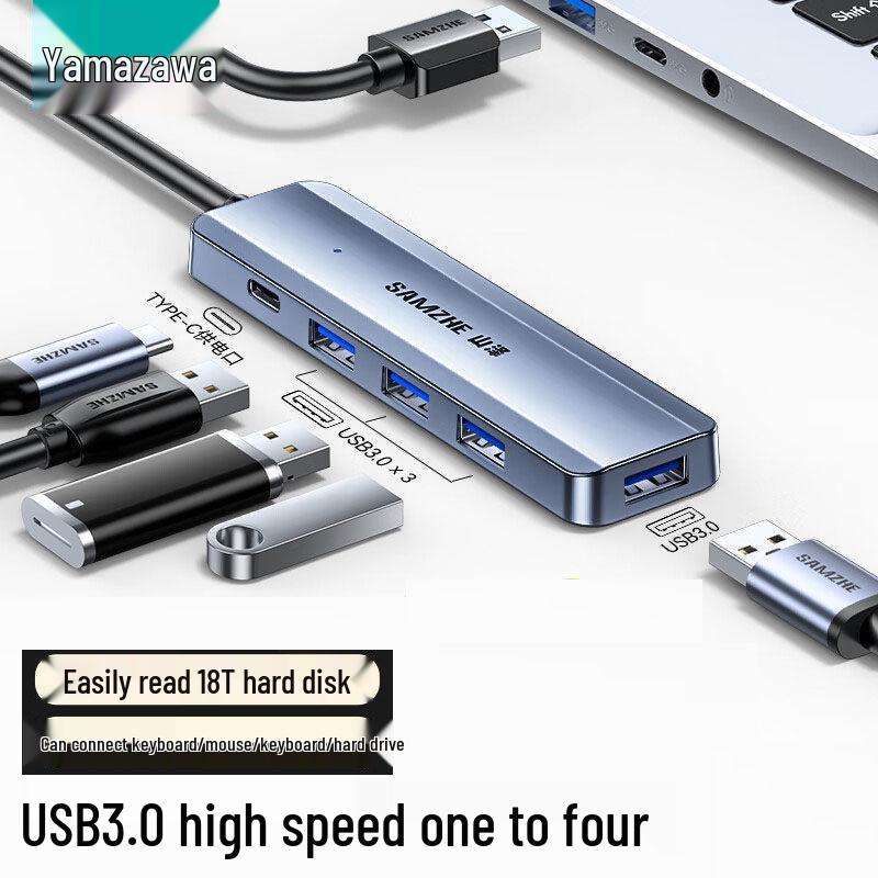 Mountain Lake Multi-Port USB Docking Station & Desktop Splitter