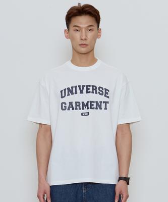 Yunibeoseugameonteu Ug Athletic Logo T-Shirt_White