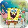 Disposable Plate - Amscan - SpongeBob - 8 Plates - 23 Cm - Multicolored