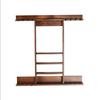 8-Cue Wall-Mounted Billiard Cue Rack