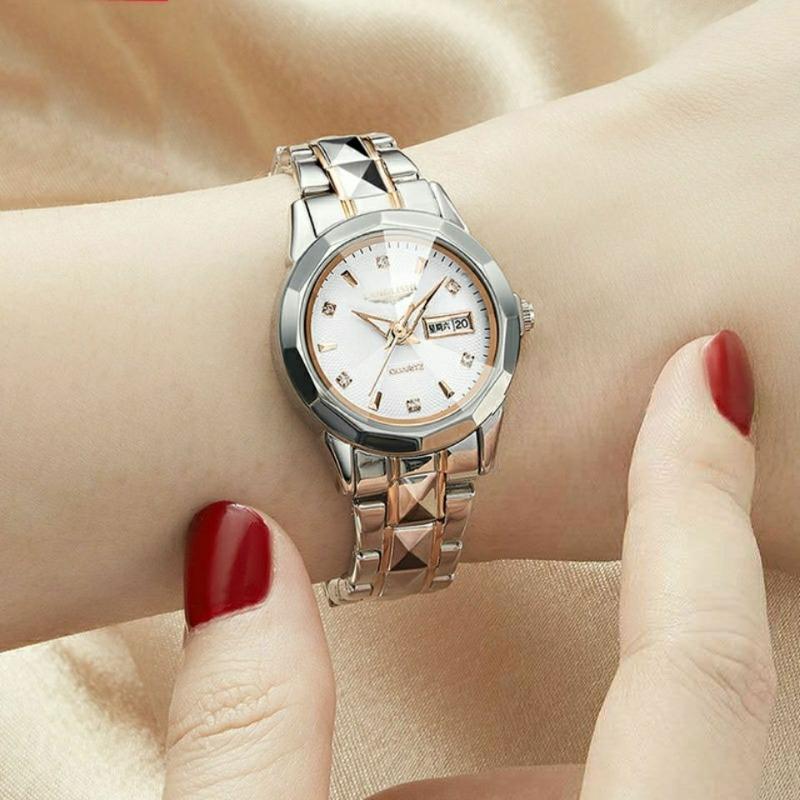 Pedagar New Trend Waterproof Calendar Luminous Women's Watch Student Trend Fashion Luxury Quartz Watch