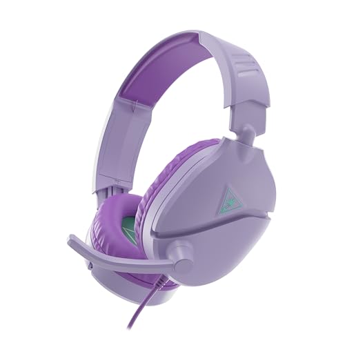 TURTLE BEACH Gaming Headset, Lightweight 230g, Headphones for PS5, PS4, Portable Game Consoles, Xbox, Smartphones, Wired 3.5mm, Flip Mute Microphone,
