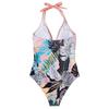 Sexy V-Neck One Piece Swimsuit For Women Plus Size Swimwear Female XL Size Bathing Suits Summer Beachwear 2026 New