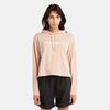 Timberland Sweatshirts Women's Light Pink Hooded Moderate Other A6AZ2-662