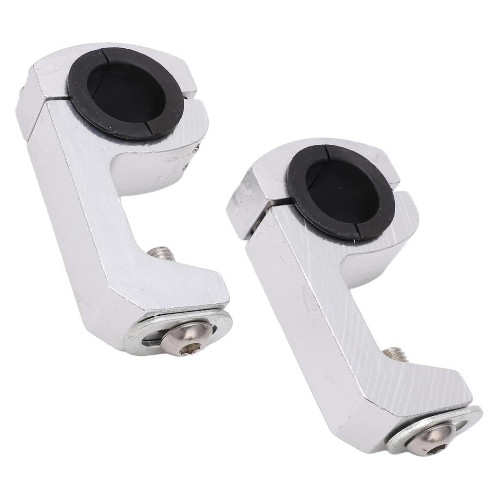 Yctze 1 Pair Motorcycle Handguard Mount Aluminum Alloy Grip Motorcycle Handlebar Mount, Handguard Mount