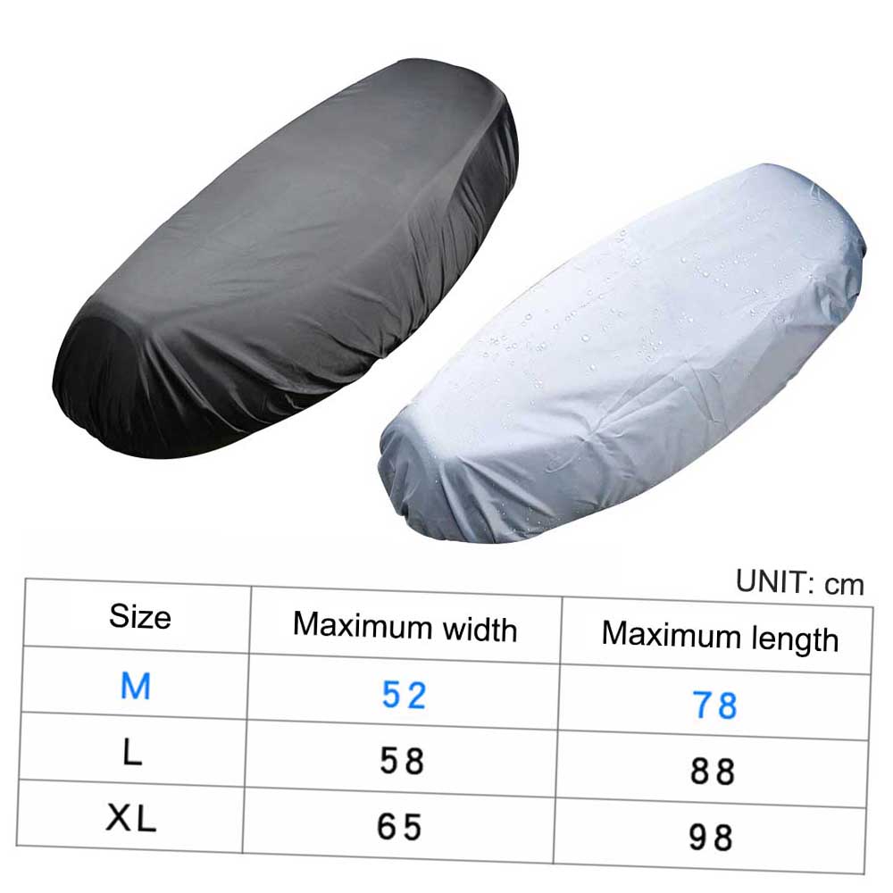 Motorcycle Sunscreen Seat Cover   Waterproof & Dustproof Scooter Cushion Cover Seat Scooter Sun Pad Protector