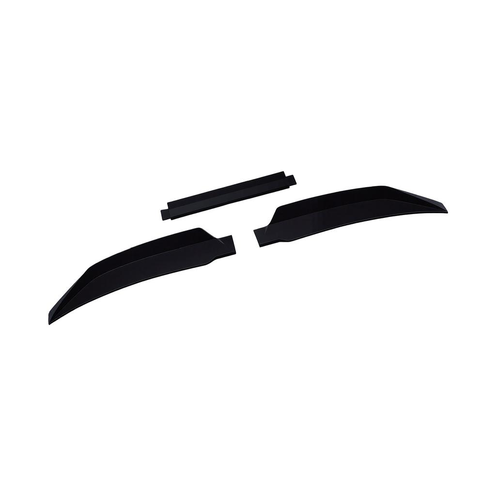 Auto Heckspoiler 115cm 3-teiliges Design Glänzend Schwarz Heckfenster Oberseite Dachspoiler Flügel