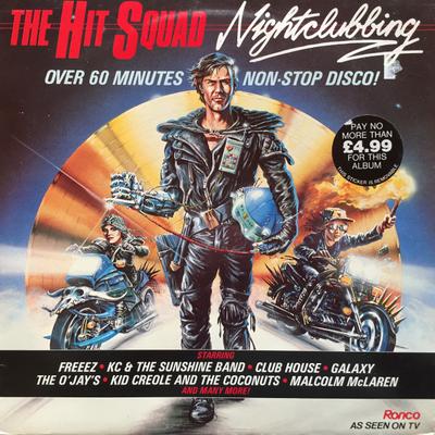 LP Record VARIOUS  Hit Squad Nightclubbing RONLP2 RONCO 1983 UK SoulFunk Used