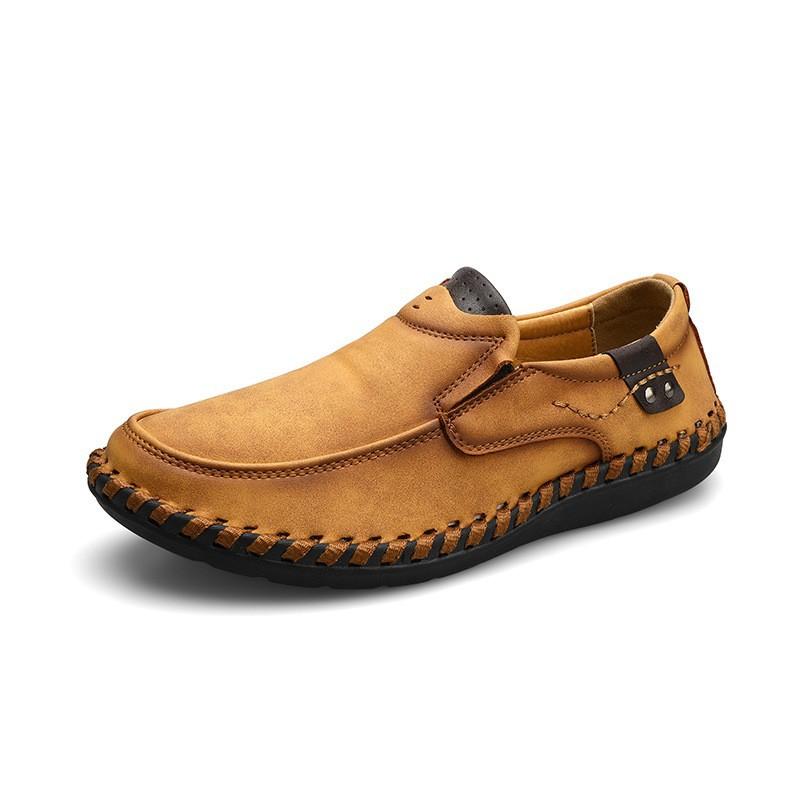 Большой размер уличная кожаная обувь Doudou shoes 38