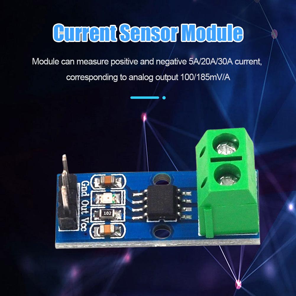 5A/20A/30A Range Current Sensor Hall Board ACS7125A Current Module Detection
