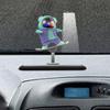 Auto Automatické Posuvné Skateboard Medvídek Roztomilý Kreslený Skútr Ozdoby Středové Konzoly Kreativní Doplňky pro Dekoraci Auta