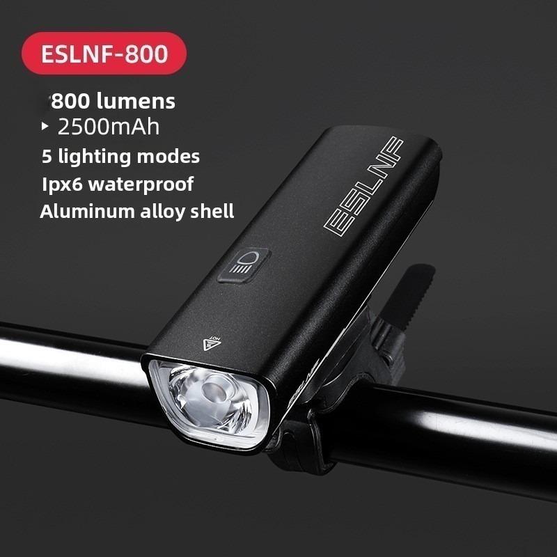 Bicycle Light 1000LM Front Bike Light IPX6 Waterproof MTB Handlebar Light Aluminum Alloy Charging Flashlight Highlight Cycling L