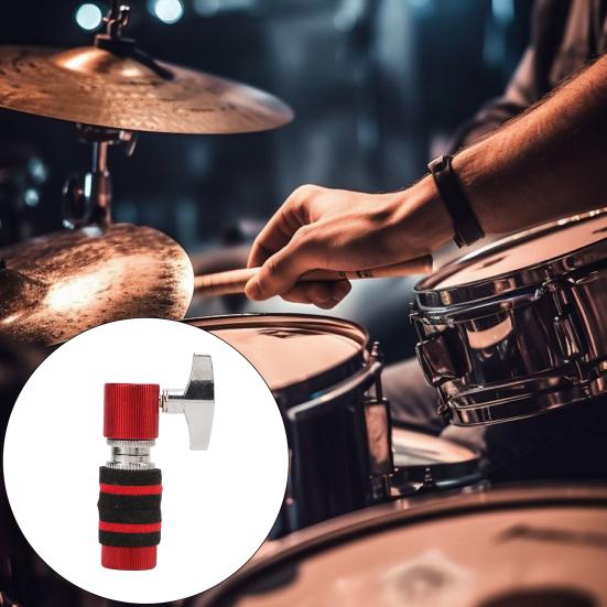 Hi-Hat-Kupplung Standard-Hi-Hat-Ständer Aluminium-Hi-Hat-Kupplungsbecken für Jazz-Drum