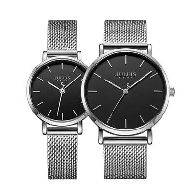 [JULIUS] JULIUS Classic Couple Metal Watch JA-1164M/L