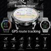 New GPS Track Smart Watch Men AMOLED HD Screen Outdoor Sports Fitness Heart Rate NFC IP68 Waterproof Bluetooth Call Smart Watch