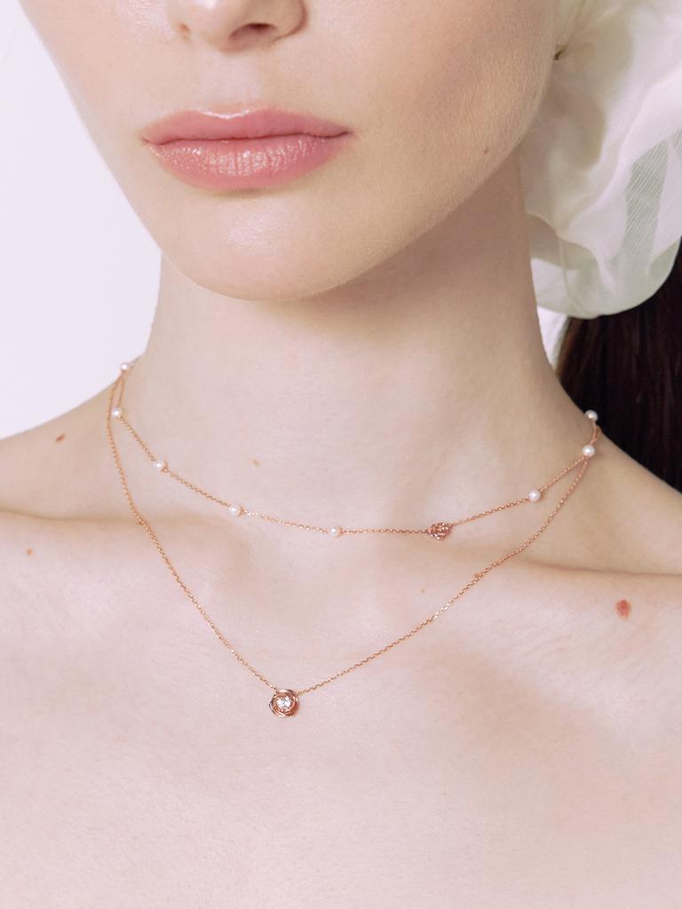 Rosemont 14K Freshwater Pearl Necklace Rl0157