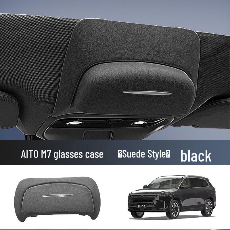 AITO M5/M7 Auto Brillenhalter: Multifunktionale Sonnenbrillenetui mit Clip