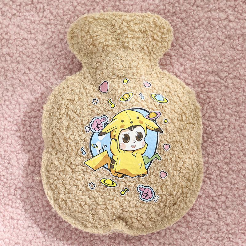 320Ml Soft Hot Water Bottle Winter Hand Warmer Cute Kawaii Water Bottle For Girls Portable Waist Hand Bed Warm Bottles