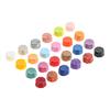 600Pcs/box 24 Assorted Color Sealing Wax Beads Ideal for Wax Seal Stamp Wedding Letter Envelope Decor Wine Bottle Wax Sealing