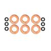 Injector Repair Kit LR032818 Seal Kit Plastic Injector Seals Replacement For LR032818 Injector Seal Kit For Jaguar Automotive