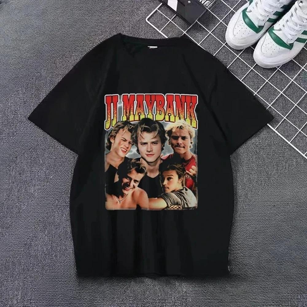 T Shirt Men Mens Clothing T Shirt Homme Mens T Shirt New In Top & Tees Tee JJ Maybank Streetwear New TV Series Outer Banks 3
