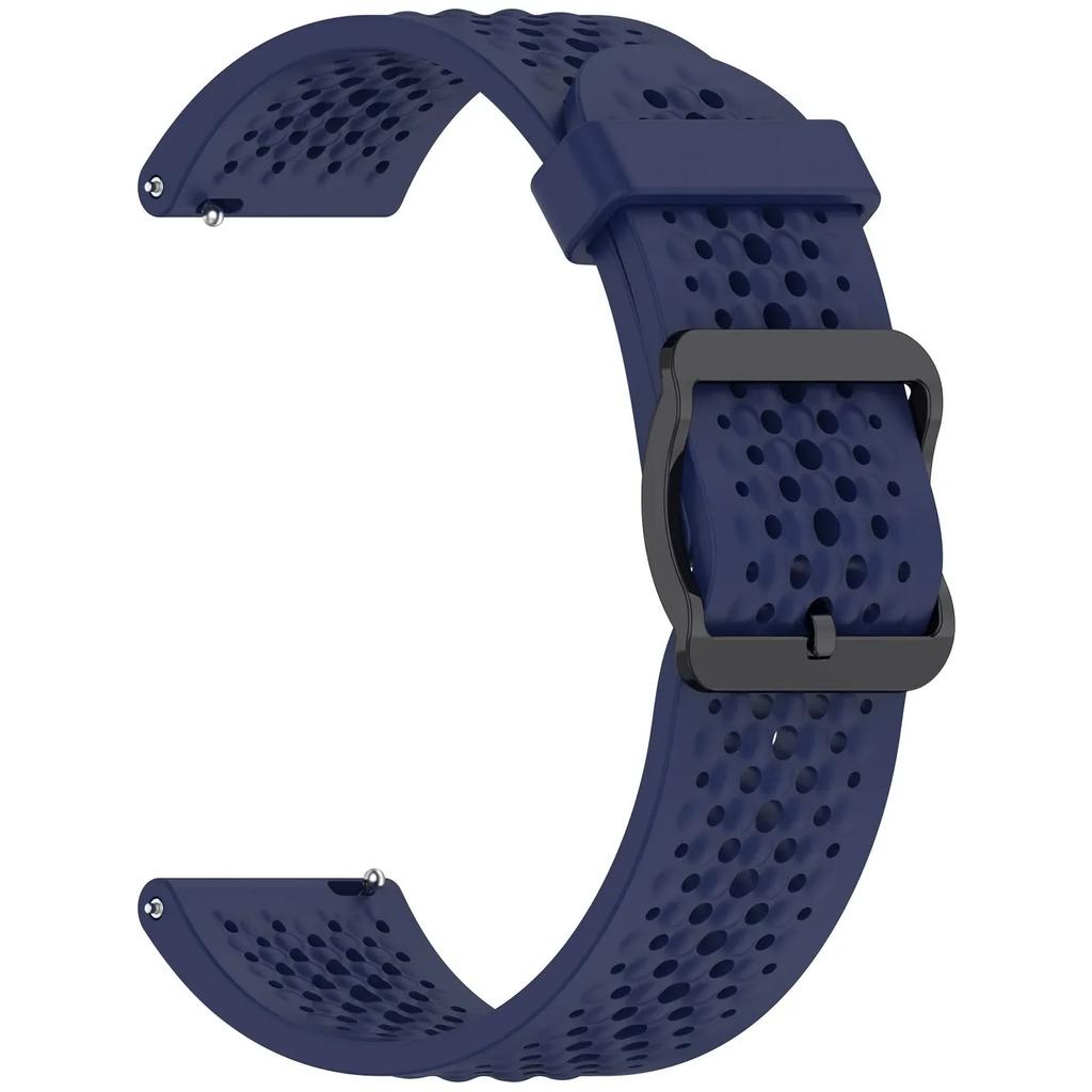Silikonowy pasek 20mm 22mm do Garmin Forerunner 165 265 55 Venu 3/2 Active5 Oddychająca Bransoletka na nadgarstek Garmin 965 955 745 Pasek