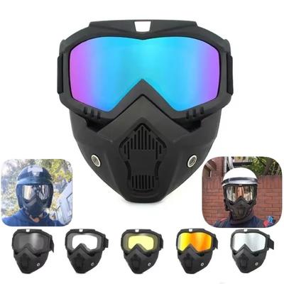 Prachuvzdorné jezdecké brýle Větruodolná svařovací ochranná maska Nová motocyklová jezdecká maska Venkovní