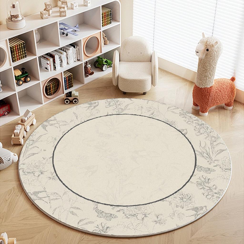 Circular Carpet Living Room Coffee Table Carpet Bedroom Wardrobe Dressing Table Carpet Floor Mat