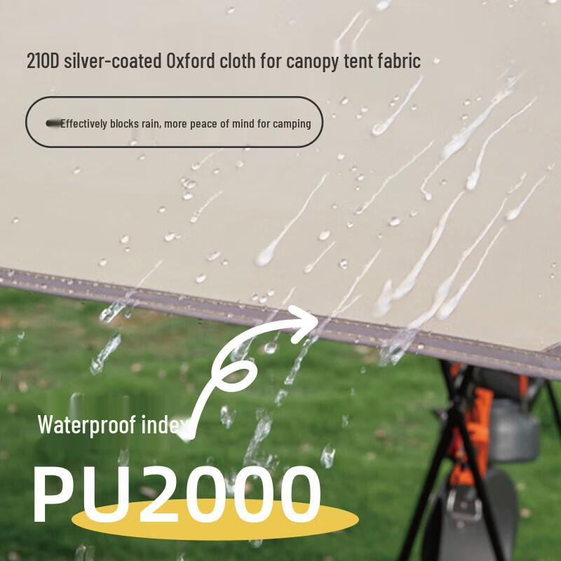 NMPEAK Free Exploration Outdoor Square Sunshade Tarp