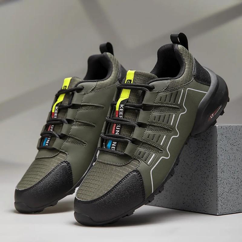 Herren Rutschfeste Wanderschuhe Wasserdicht Langlebige Trekking-Sneaker Atmungsaktiv Outdoor Trailrunning-Schuhe