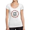 Femme Graphique Grateful Thankful Blessed T-shirt Action De Graces Xmas Cadeau Idees Tee