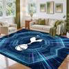 Tottenham Hotspur Design Crystal Velvet Rug Soft Decorative Mat for Bedroom Entrance