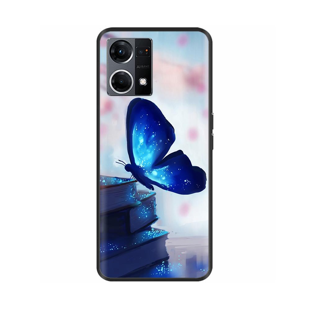 For Oppo F21 Pro CaseTPU Bumper Soft Silicone Bumper Back Phone Cases for OPPO F21 Pro Reno 7 Reno7 4G Case Cover Fundas Coque