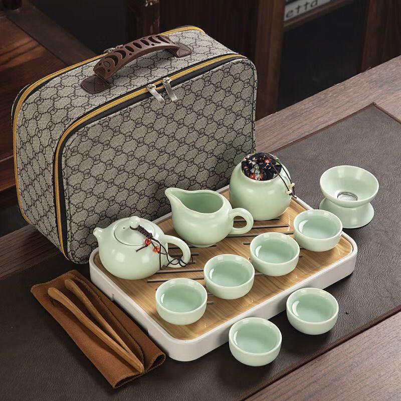 Qianxing Travel Ceramic Kung Fu Tea Set