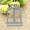 Cutting Dies Reusable Sturdy Carbon Steel Window Frame Die Cuts Stencil for Scrapbooking