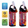 Bateria DXF POWER LiPo 4S 14.8V 2200mAh 150C XT60 do dronów FPV, łodzi RC i dronów wyścigowych. Lekki (229g), Kompaktowa konstrukcja, Ogniwa klasy A.