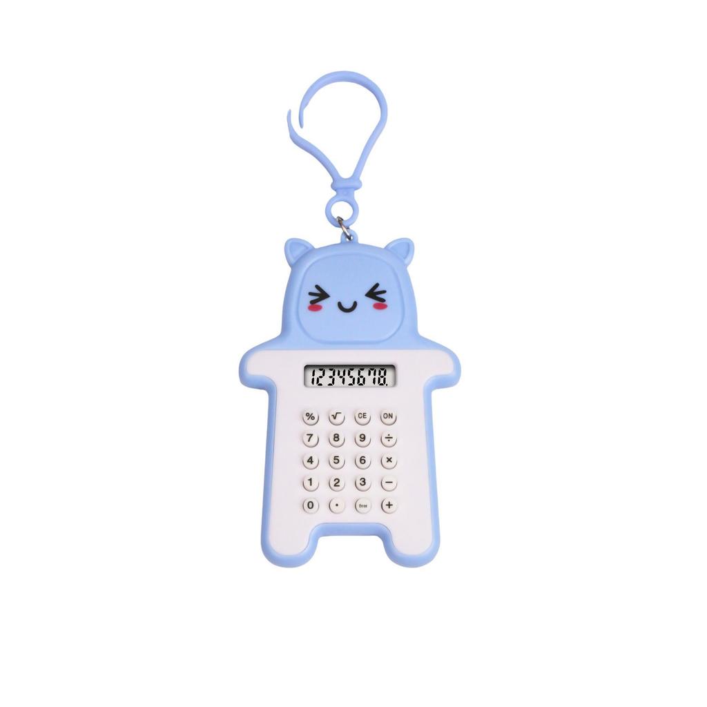 Mini Bear Cartoon Cute Keychain Maze Calculator