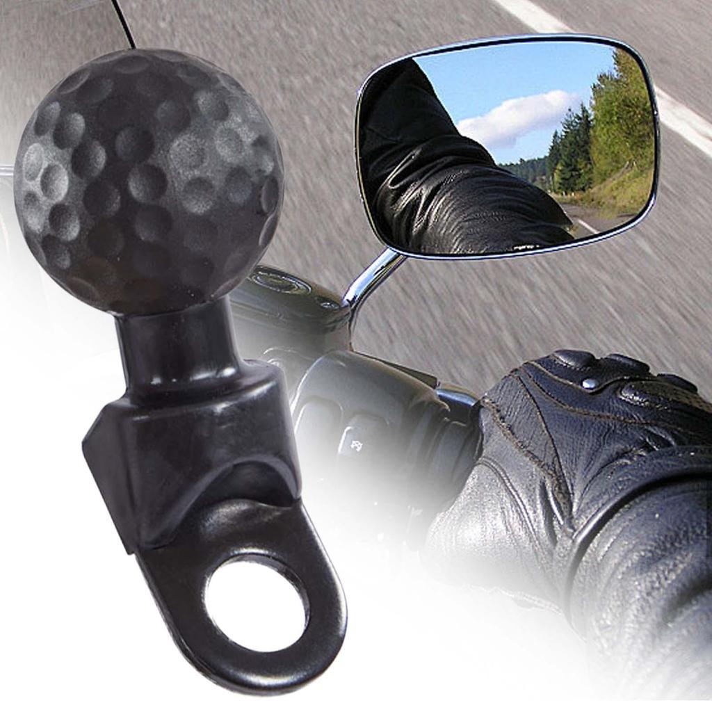 Angled Head Adapter Ball Base Angled Shock Absorbing Sturdy Alloy Ball Base Motorcycle Phone Holder Cycling Accessories for Bike