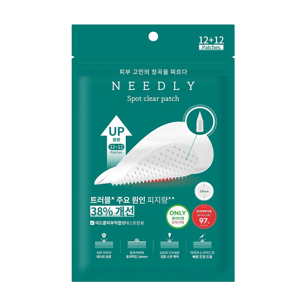 

NEEDLY Spot Clear 12 Patch 1+1 Plan (12+12 Patch) [Renewal] Spot Clear 12+12 Patch