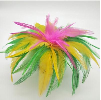 Pure Handgemaakte Kleurrijke Veer Veer Shuttlecock Kinderen'S Kleine Shuttlecock Met Touw Is Duurzaam Om Te Trappen